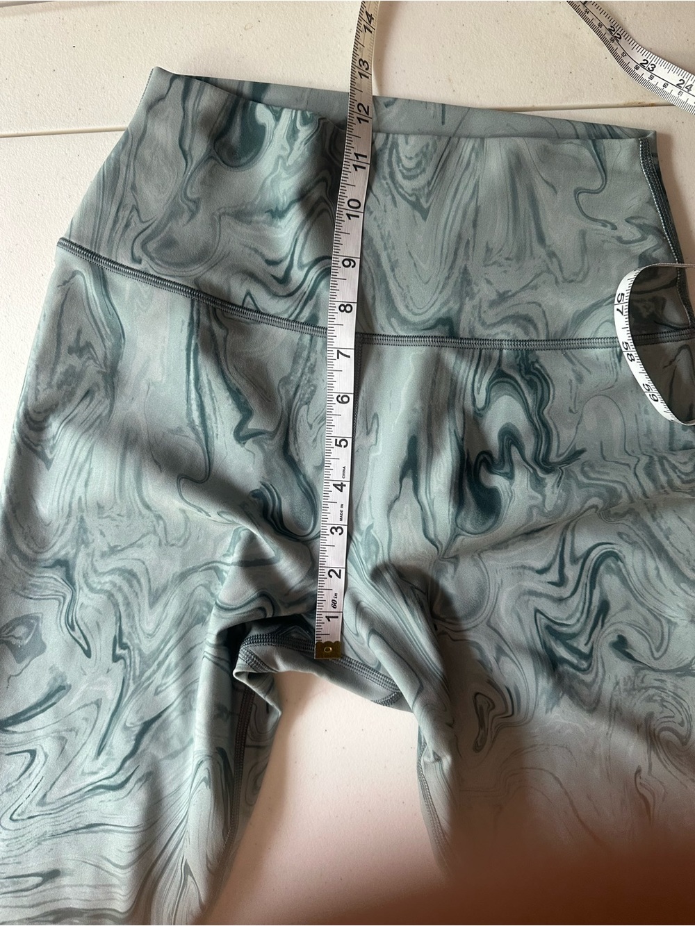 Spiritual Gangster Green Marble High Waist Leggings M‎ - Picture 8 of 9